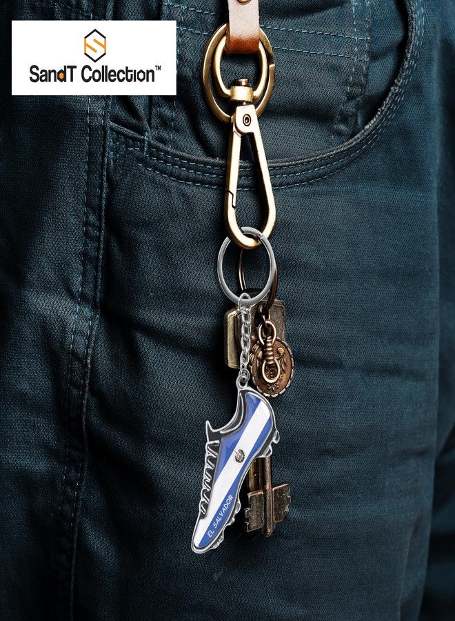SandT Collection El Salvador Souvenir Keychain - Sneaker - Image 2
