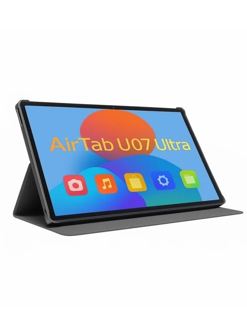 AIR TAB U07 Ultra Smart Tablet with Arabic Keyboard, 7-Inch FHD Display, 16GB RAM, 1TB ROM, 8000mAh Battery, Slim Gold Design, High-Performance Android Tablet for Study, Work, Gaming & Streaming - Image 3