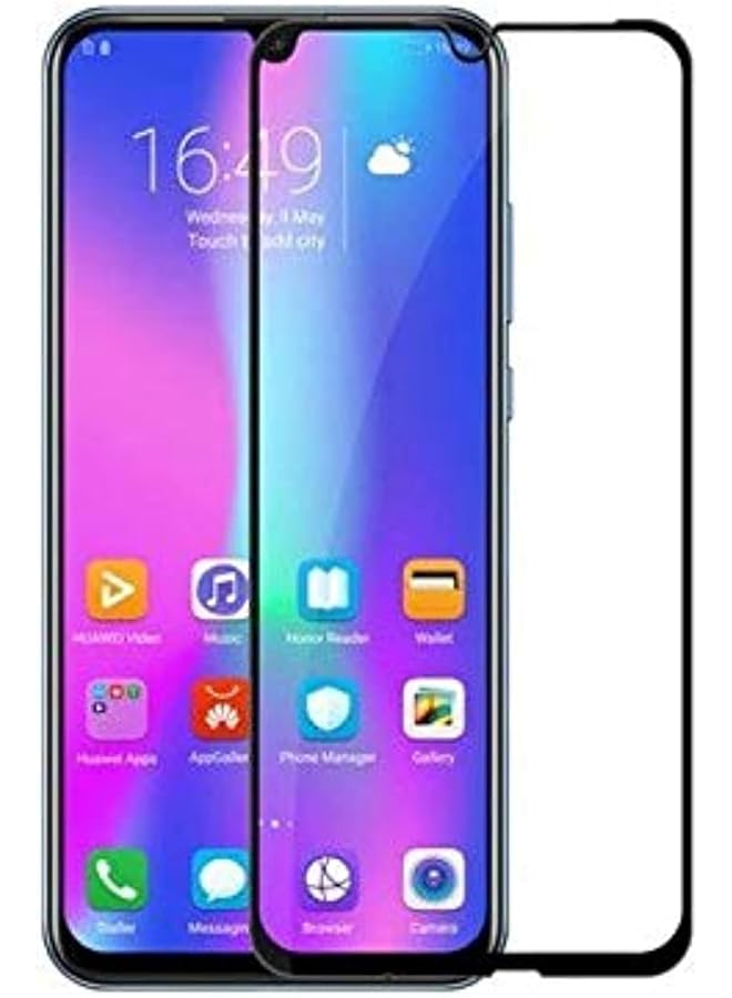 تيمبرد غلاس واقي شاشة من الزجاج المقوى بتغطية كاملة لهاتف Honor 10 Lite - Image 3