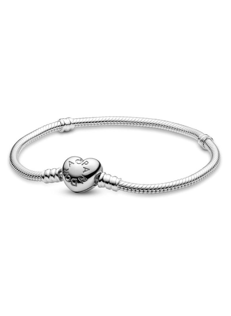 PANDORA - Pandora Icons Heart Clasp Bracelet 20CM - Image 1