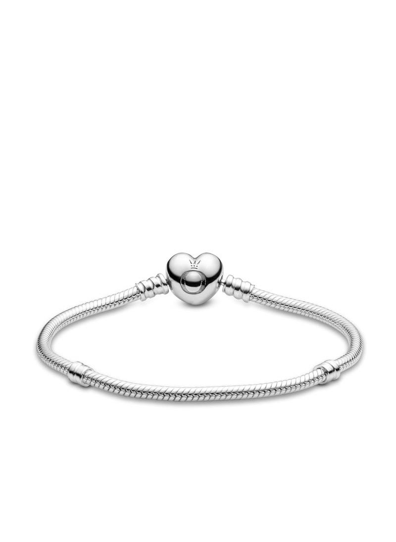 PANDORA - Pandora Icons Heart Clasp Bracelet 20CM - Image 1