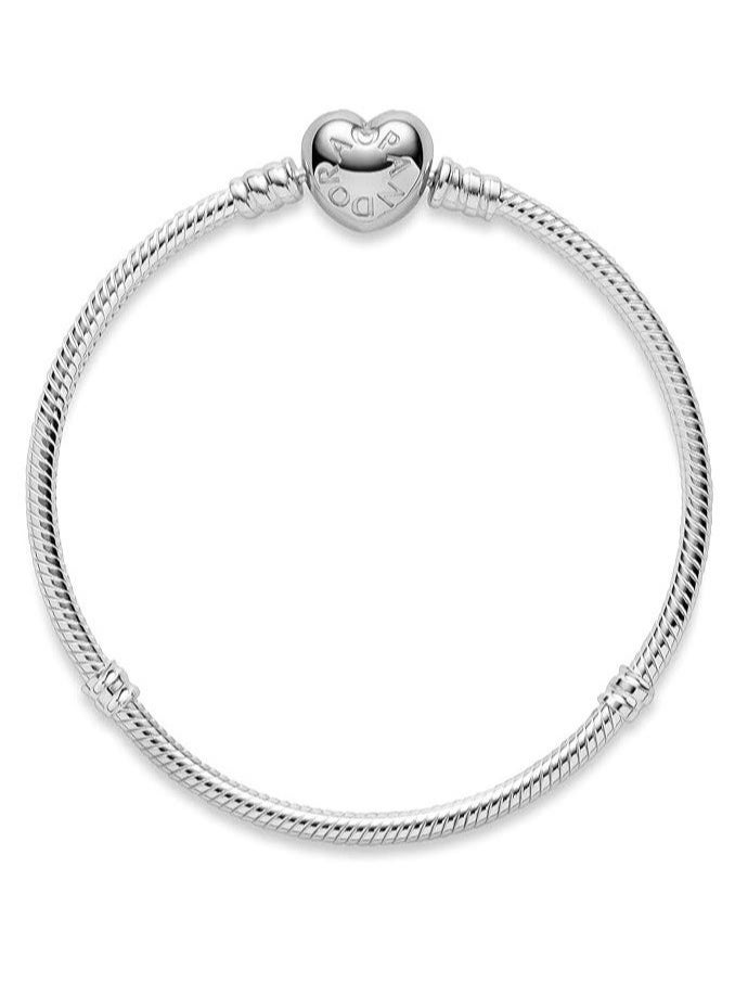 PANDORA - Pandora Icons Heart Clasp Bracelet 20CM - Image 1