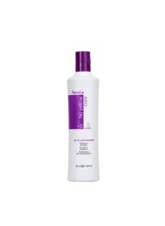 FANOLA Color Depositing Purple Shampoo Toner 11.8 Oz For Blonde Silver Gray Anti Brass Remove Yellow Tones & Brassiness From Highlightedbleached Hair  - Image 2