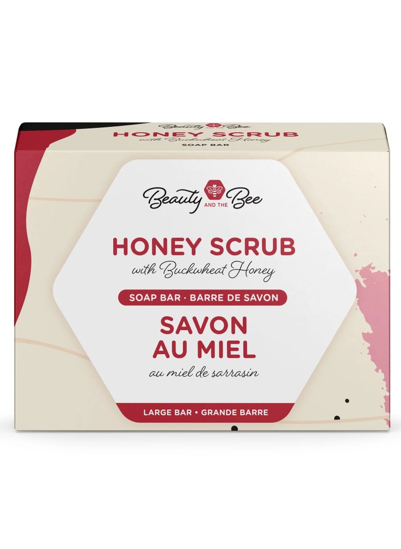 beauty and the bee Organic Soap with Buckwheat Honey – 115g, Daily Cleanser for Sensitive Skin, Suitable for Face and Body, Deeply Nourishing and Moisturizing  - Image 1
