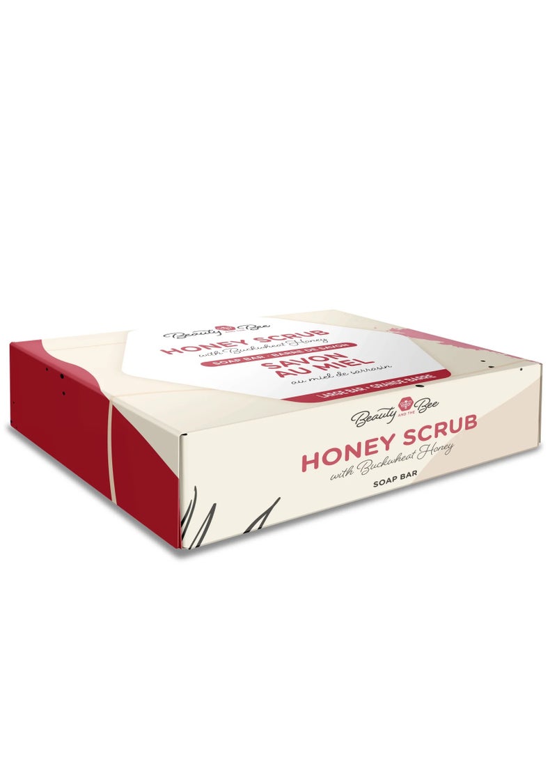 beauty and the bee Organic Soap with Buckwheat Honey – 115g, Daily Cleanser for Sensitive Skin, Suitable for Face and Body, Deeply Nourishing and Moisturizing  - Image 2