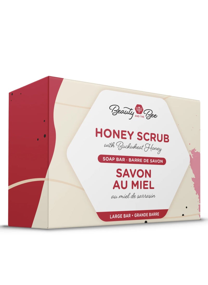 beauty and the bee Organic Soap with Buckwheat Honey – 115g, Daily Cleanser for Sensitive Skin, Suitable for Face and Body, Deeply Nourishing and Moisturizing  - Image 3