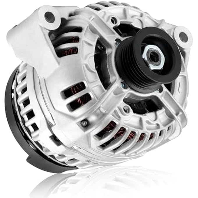 Farrme 13884 Car Alternators 120 Amp, 6-Groove Pulley Fit for Mercedes-Benz C240/C320 01-05, C32 AMG/SLK32 AMG 02-04, SLK320 01-04, CLK320/ML350 03-05, ML320 02-03, for Chrysler Crossfire 04-08 - Image 1