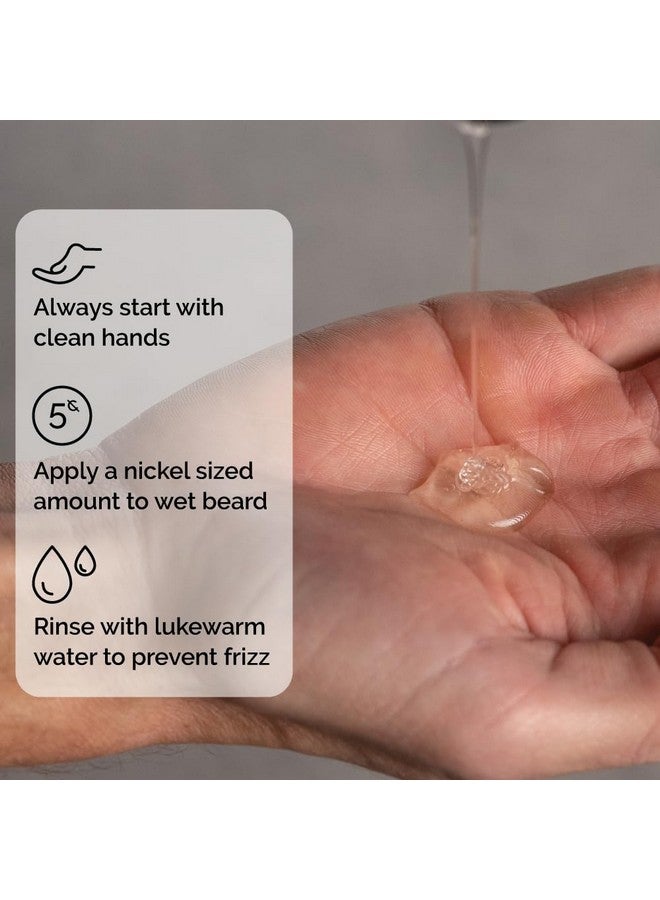 Zeus Beard Shampoo Wash, Cleansing & Moisturizing Beard Wash With Green Tea & Natural Ingredients To Soften Beard 8 Oz (Made In Usa) Verbena Lime - Image 5