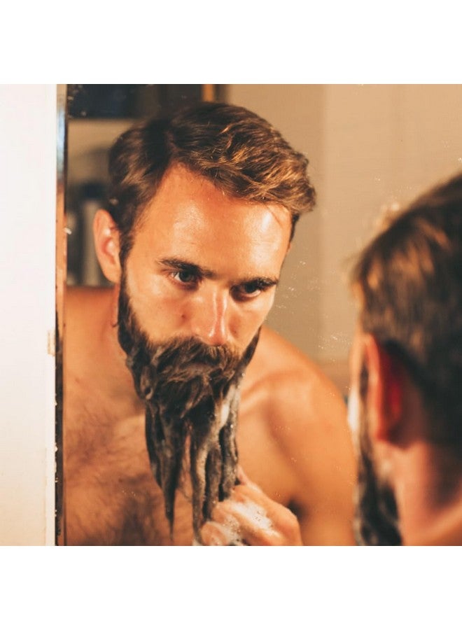 Zeus Beard Shampoo Wash, Cleansing & Moisturizing Beard Wash With Green Tea & Natural Ingredients To Soften Beard 8 Oz (Made In Usa) Verbena Lime - Image 3