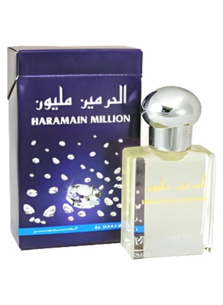 Million Oil for Unisex pure Perfume 15ml