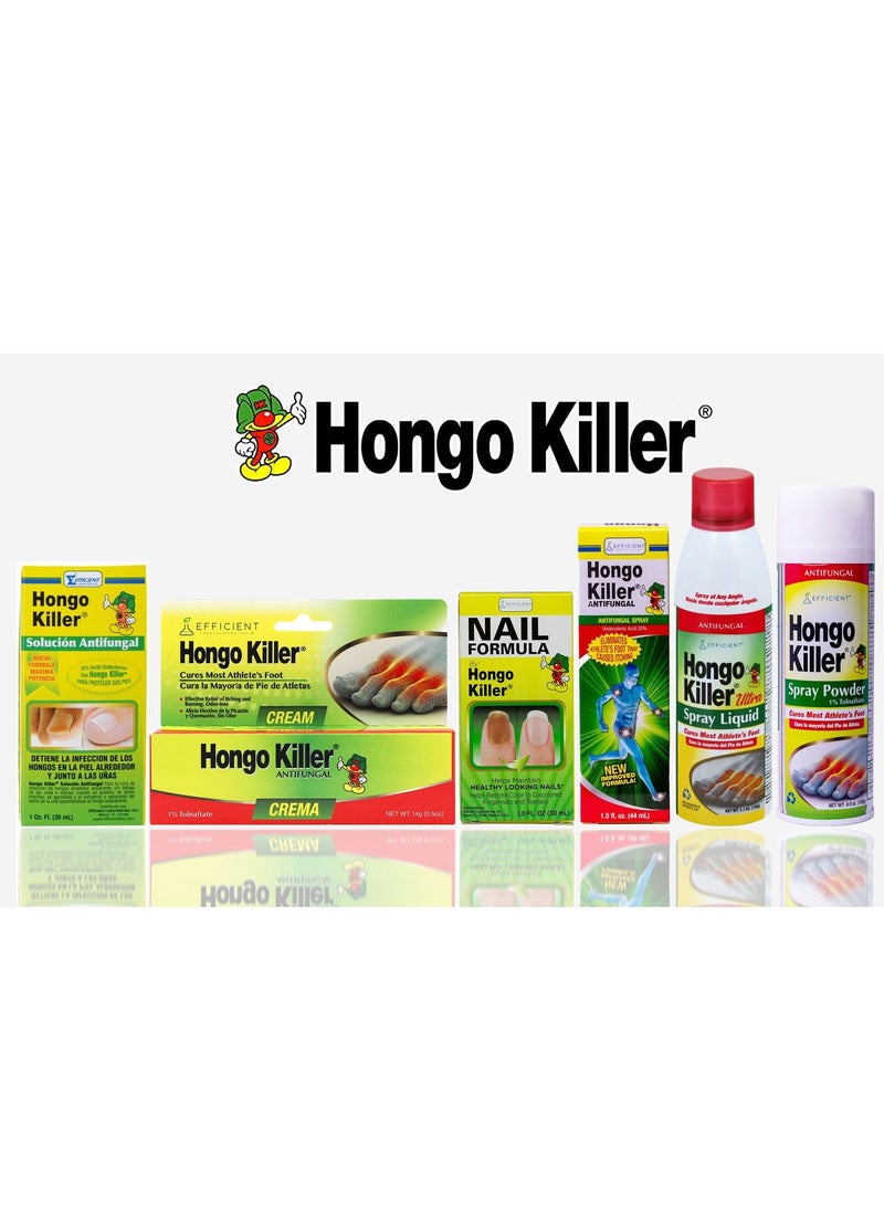 Hongo Killer - Antifungal Spray | Athletes Foot and Ring Worm Ointment | 150g - Image 1