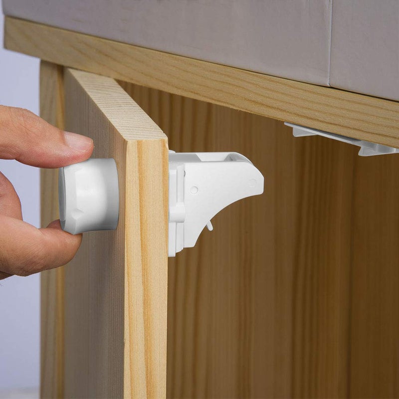 vmaisi 2 Pack Vmaisi Magnetic Cabinet Locks Keys - Extra Stronger Baby Proofing Magnet Drawer Replacement Keys (2) - Image 4