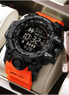 Sanda SANDA Outdoor Sports Men Watch Waterproof LED Analog Digital Show Multifunction Big Dial Electronic Wristwatch G style Male Clock  - Image 1
