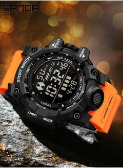 Sanda SANDA Outdoor Sports Men Watch Waterproof LED Analog Digital Show Multifunction Big Dial Electronic Wristwatch G style Male Clock  - Image 2