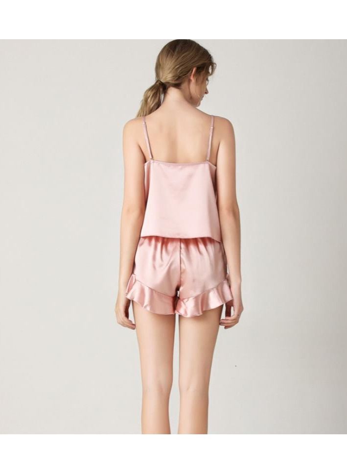 KUYING Sleepwear Two-piece Set Ladies Home Sets  - Image 2