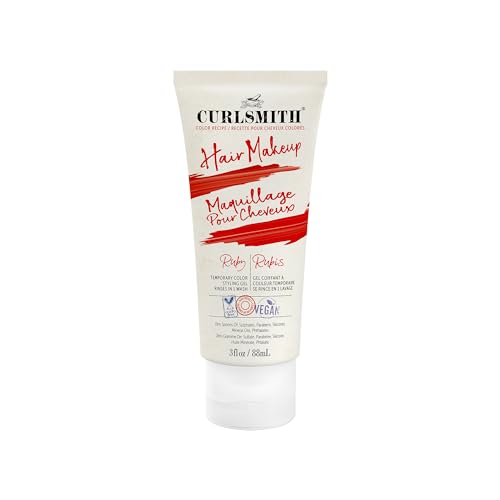 CURLSMITH  Hair Makeup  Vegan Temporary Hair Color and Styling Gel Ruby 3 floz