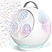 IFLOVE Bubble Machine for Kids 345360 Rotating Bubble Blower with RGB LED Light30000 Bubbles Per MinuteAutomatic Portable Bubble Maker for Boys GirlsOutdoor Party Easter Birthday Gift White - Image 3