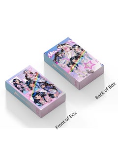EHOME 55Pcs New Jeans LOMO Card New Album Get Up Cute Cartoon Laser Card  - Image 4