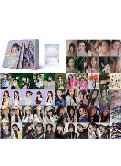 EHOME 55Pcs New Jeans LOMO Card New Album Get Up Cute Cartoon Laser Card  - Image 2
