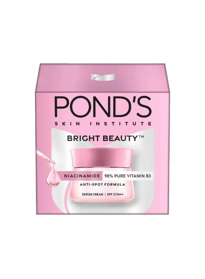 بوندس كريم مصل مضاد للبقع من برايت بيوتي مع النياسيناميد وعامل حماية من أشعة الشمس 15 PA++،50 جرام - Image 2