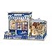 MAKEASY Book Nook Kit DIY Miniature House Kit for Adults and Teens 3D Wooden Puzzle Bookshelf Insert Decor Booknook Tiny House Model Craft Kit Creative Gifts for Family Friends - Image 2