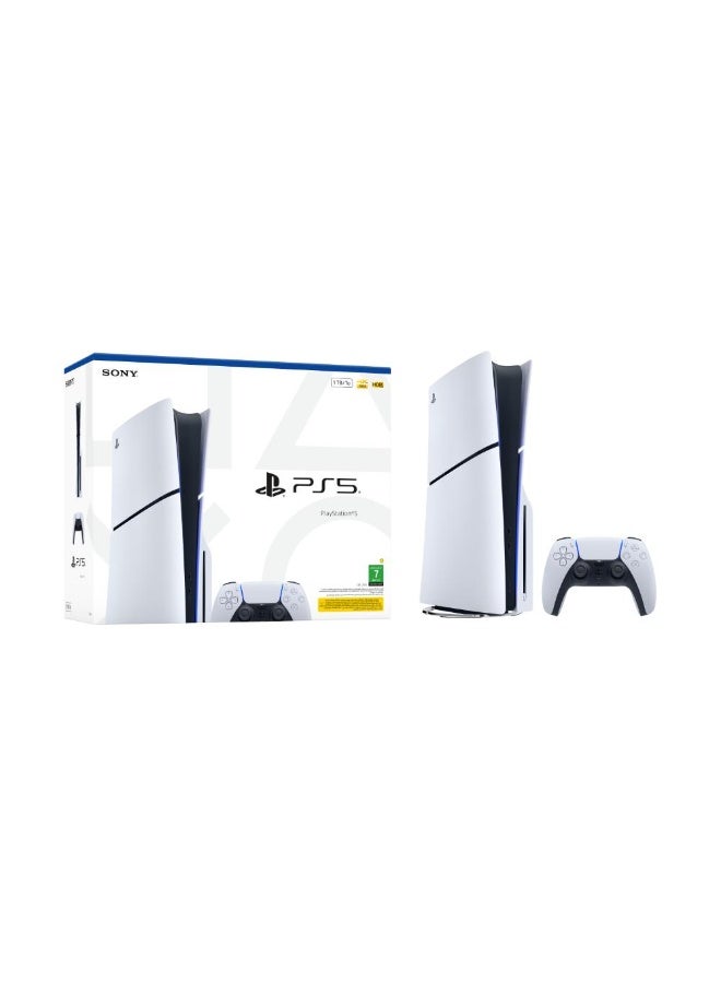 Sony PlayStation 5 Slim Disc Console (KSA Version) With Extra Controller Grand Theft Auto V And EA FC 26 - Image 2
