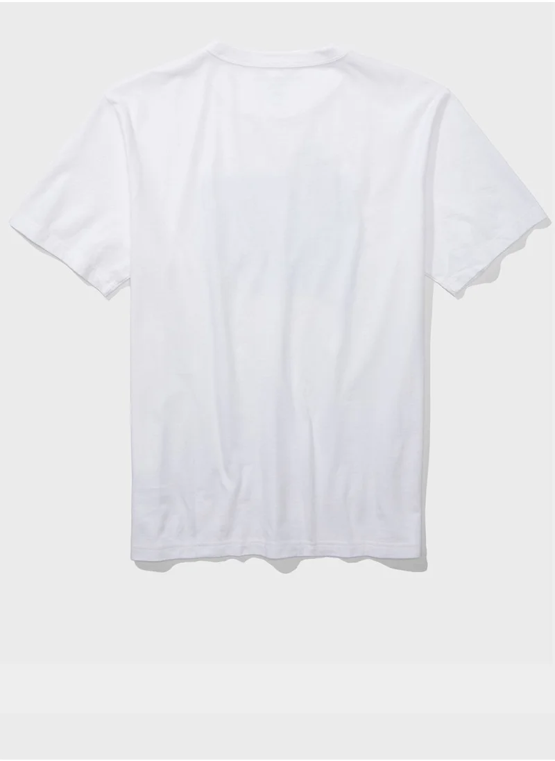 American Eagle Graphic Crew Neck T-Shirt