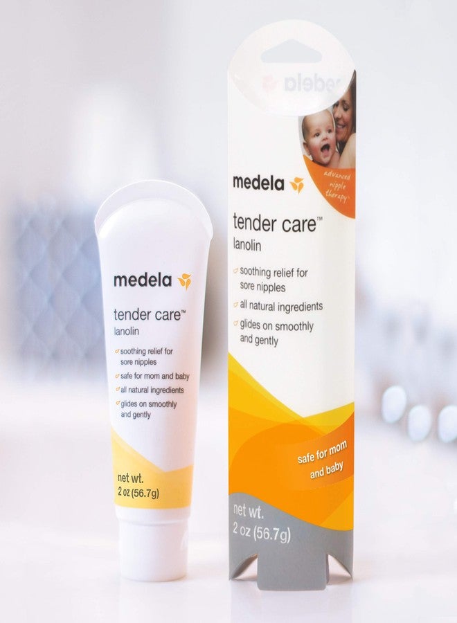 Medela, Tender Care, Lanolin Nipple Cream for Breastfeeding, All-Natural Nipple Cream, Tender Care Lanolin, Offers Soothing Protection, Hypoallergenic, All-Natural Ingredients, 100% Safe, 2 oz. Tube - Image 3