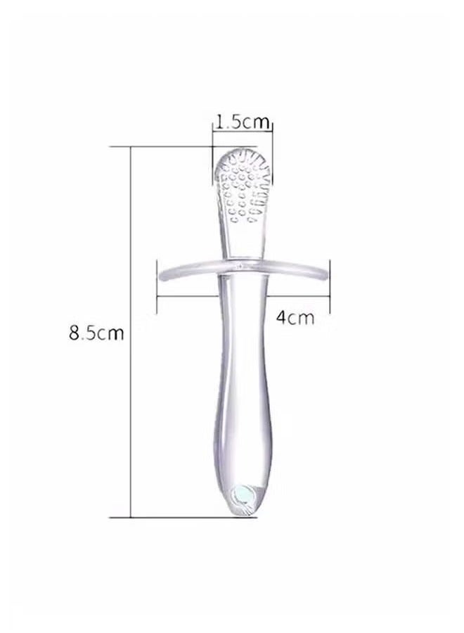 شراء جوي قطعتان من عصا التسنين السيليكونية الآمنة للأطفال - Image 2