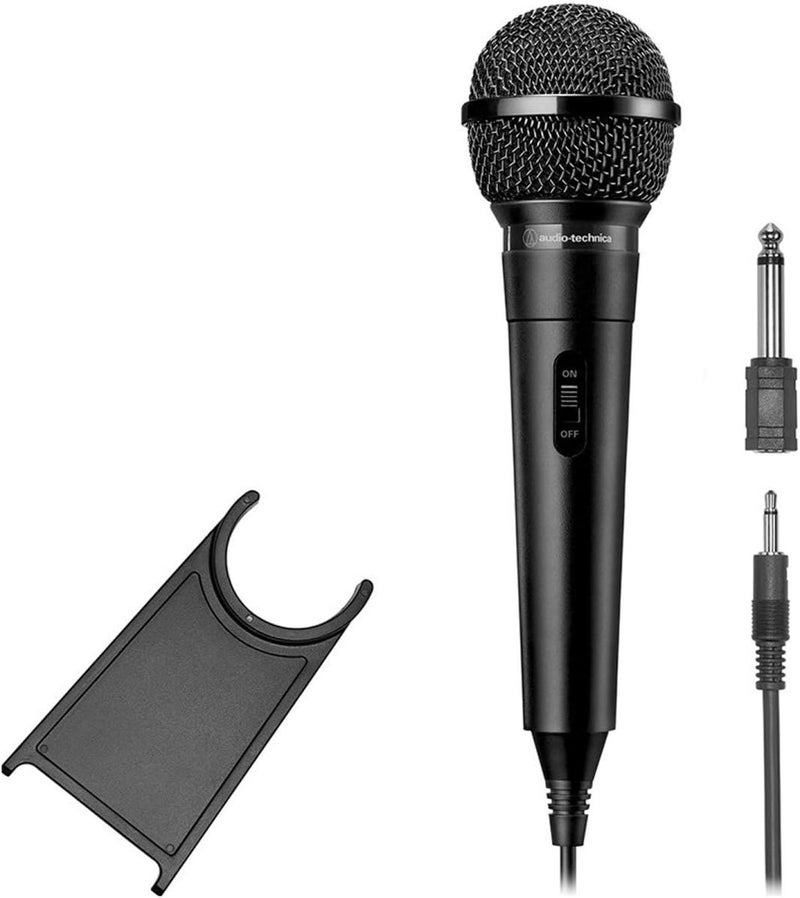 Audio-Technica ATR1100x Unidirectional Dynamic Microphone with Desk Stand and Adapter - Image 3