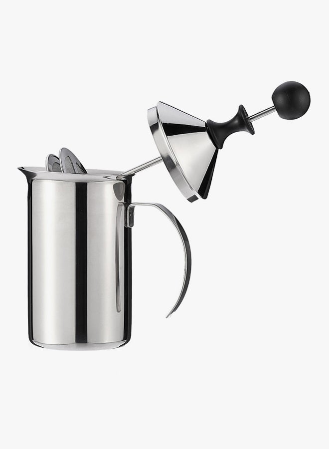 ماكينة صنع رغوة الحليب من الستانلس ستيل ddd333 فضي - Image 2