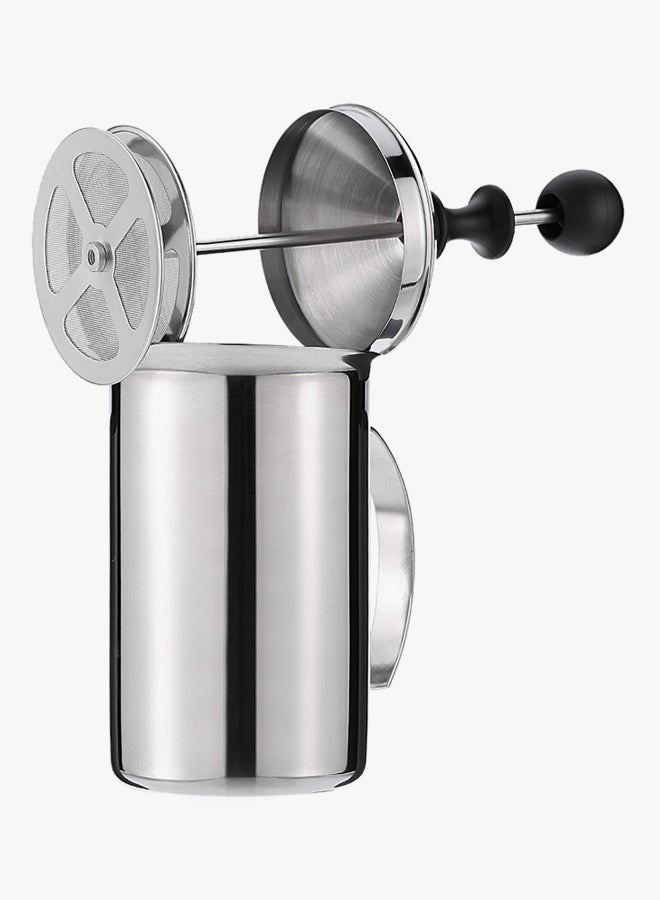 ماكينة صنع رغوة الحليب من الستانلس ستيل ddd333 فضي - Image 3