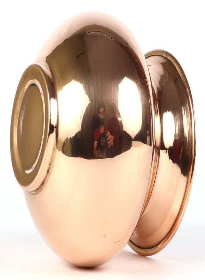 ASHIRWAD Pure Copper Lota Kalash Gadvi for Pooja Hindu Prayer Kalash Arti Puja Pot for New Home | AE000026-02 (250ML) - Image 2