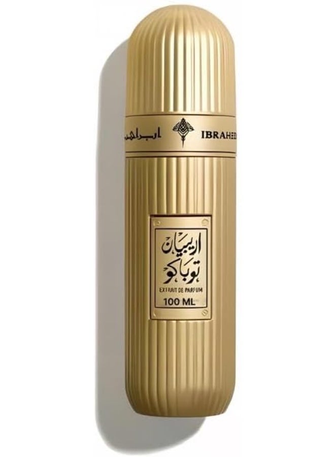 IBRAHIM ALQURASHI Arabian Tobacco 100ml Extrait De Parfume - Perfume For Men - Women Perfume - Long LAsting Refreshing Fragrance - Image 1