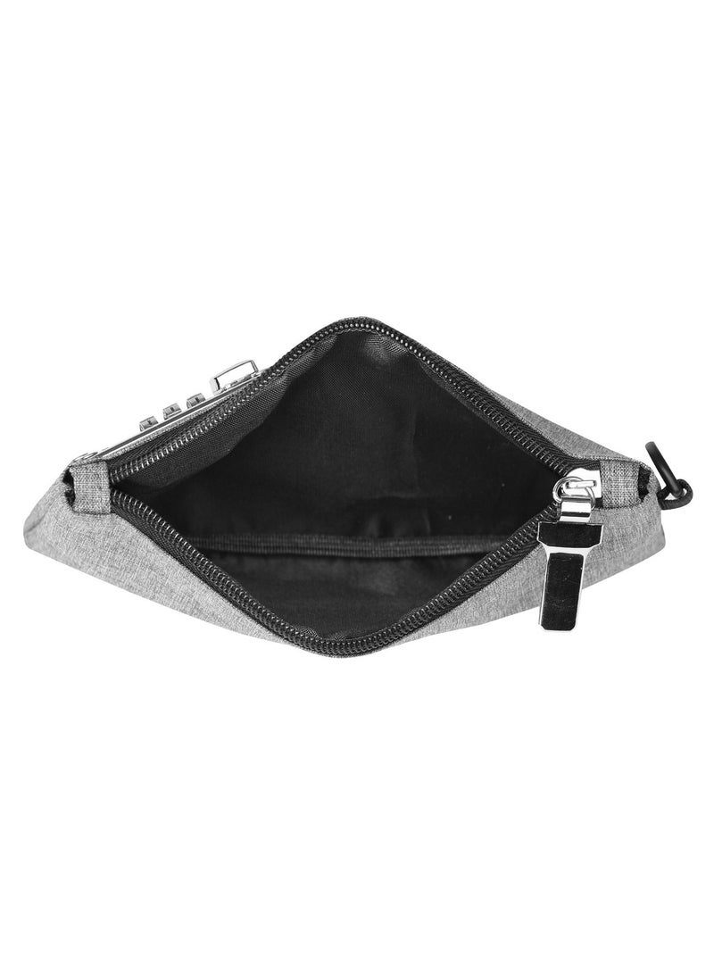 Generic Money Bag with Lock - 5 x 8 Inches, Men & Women's Locking Accessories Pouch for Cash, Bank Deposits, Wallet, Medicine, Phone and Credit Cards - Image 3