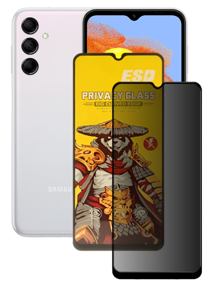 ESD Tempered Dustproof Privacy Glass Screen Protector Compatible For Samsung Galaxy M14 5G - Image 1