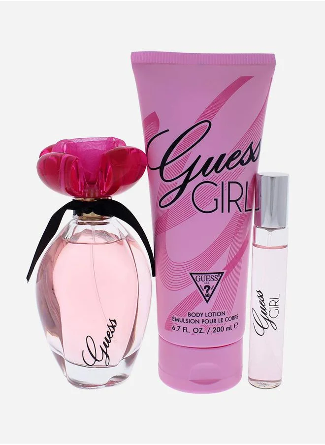 GUESS Pink 3-Piece Gift Set for Women