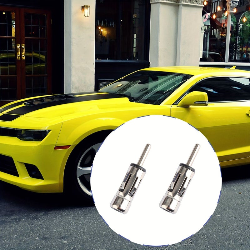 Set Of 2 Car Antenna Adapters Fm Radio Modulation Universal Connector Vehicle Stereo Systems Compatible Audio Receivers - Image 5