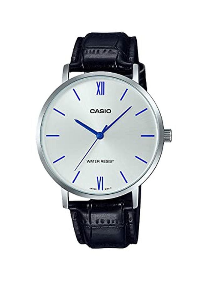 CASIO Women Enticer Series Water Resistant Analog Watch Ltp-VT01L-7B1 - 34 mm - Black - Image 1
