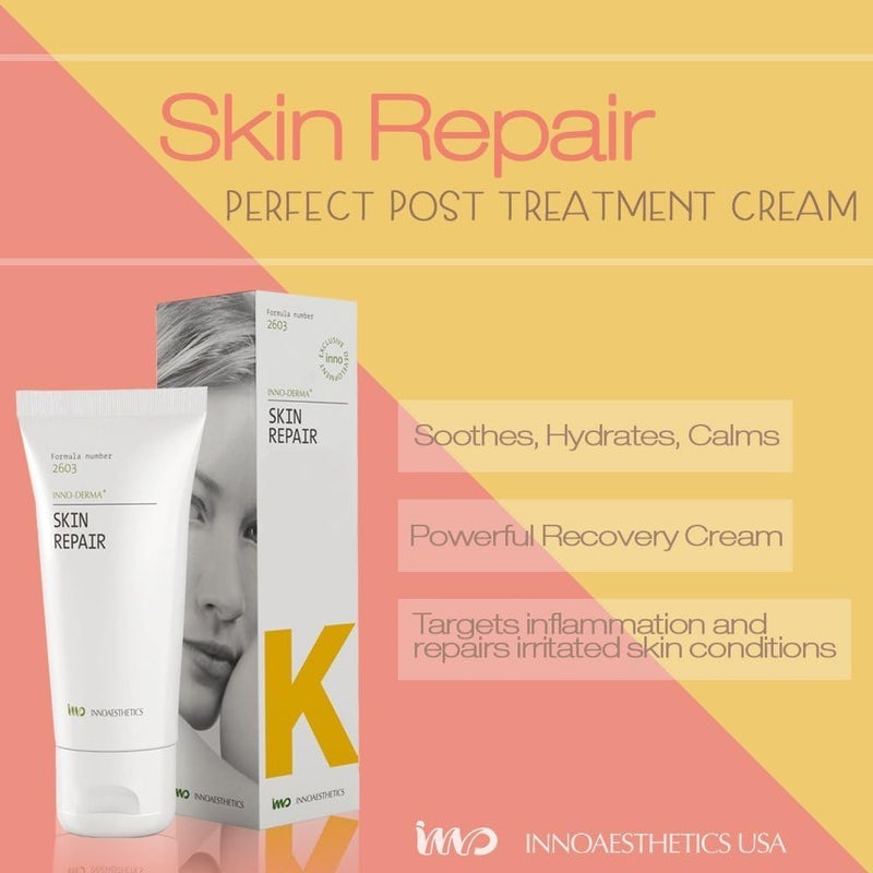 INNOAESTHETICS كريم إصلاح البشرة بعد العلاج من إينواستيتكس (استعادة البشرة وتهدئتها) - Image 2
