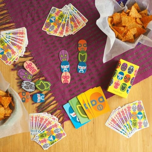 Oink Games Maskmen Strategic Shedding Card Game 26 Players Ages 9 20Minute Portable Game - Image 5