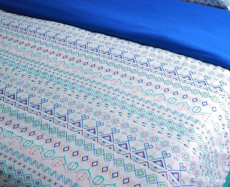 Golden Bed King Size 230 * 240 Cotton Amreya Luxury Quilt Cover (Beautiful Patterned) - Image 3