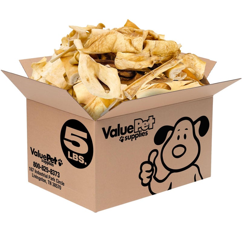 ValueBull Beef Cheek Slices for Dogs Varied 5 Pound - Image 3