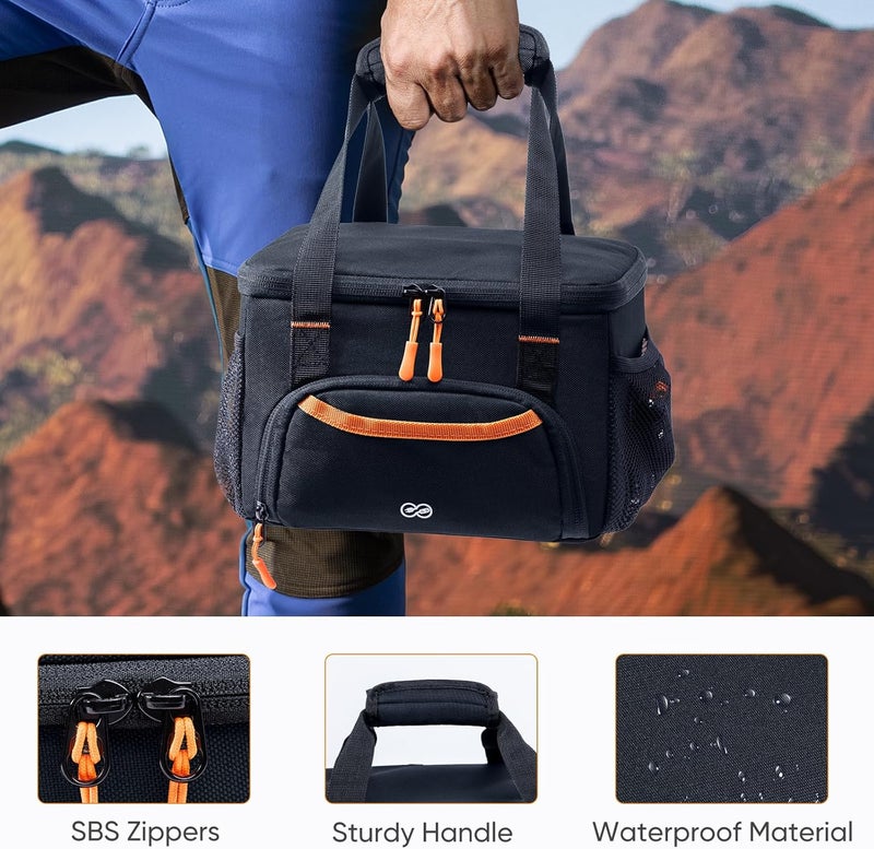 FRECOLSH Heavy-Duty Portable Power Station Storage Case Compatible with Ecoflow RIVER 2 Solar Power Bank Carrying Case for Outdoor Camping Essentials Carrying Case Only - Image 5