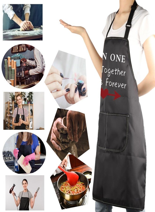 MBMSO Twins Apron Twin One Twin Two Apron Twin Siblings Gifts Born Together Friends Forever Twin Sister Friend Gifts for Her (TWINS Apron-sets) - Image 4