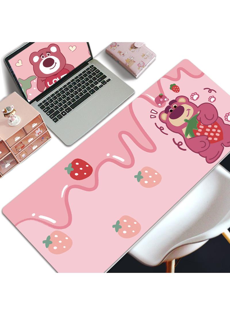 Y&D Toy Story Lots-o'-Huggin' Bear Gaming Mouse Pad Extended Large Mat Desk Pad Stitched Edges Mousepad Long Mouse Pad And Non-Slip Rubber Base Mice Pad 800X300X4mm - Image 1