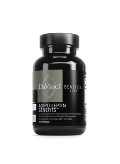 Davinci Labs Adipoleptin Benefits Dietary Supplement To Support Appetite Control And Fat Metabolism With Green Coffee Bean Extract Brown Seaweed And More 60 Vegetarian Capsules  - Image 1