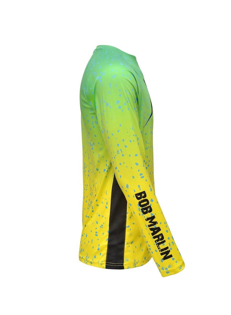 BOB MARLIN Marlin Performance Shirt Bob Mahi-Medium - Image 3
