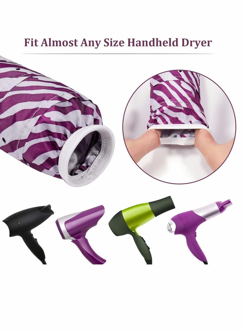 عام مرفق مجفف شعر بونيت قابل للتعديل، مجفف شعر بونيت كبير جداً لمجفف الشعر المحمول مع قبضة قابلة للتمديد وطول خرطوم ممتد (طباعة) - Image 5