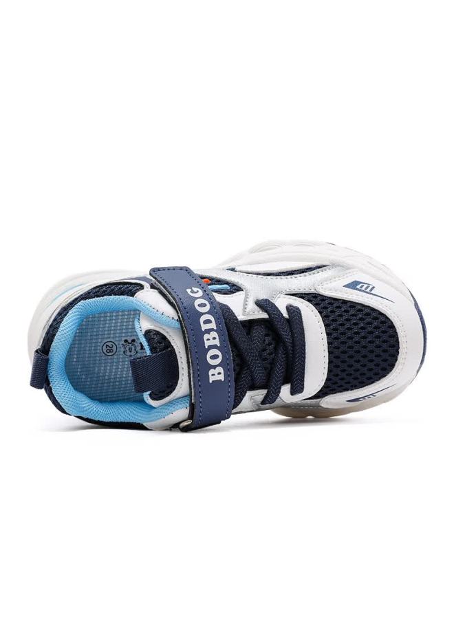 Bobdog Kids Spring Casual Sports Shoes Boys Mesh Sneakers 102551060 Navy Blue/white Size 32 - Image 2